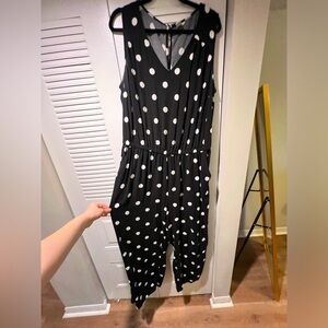 Polka dot jumpsuit